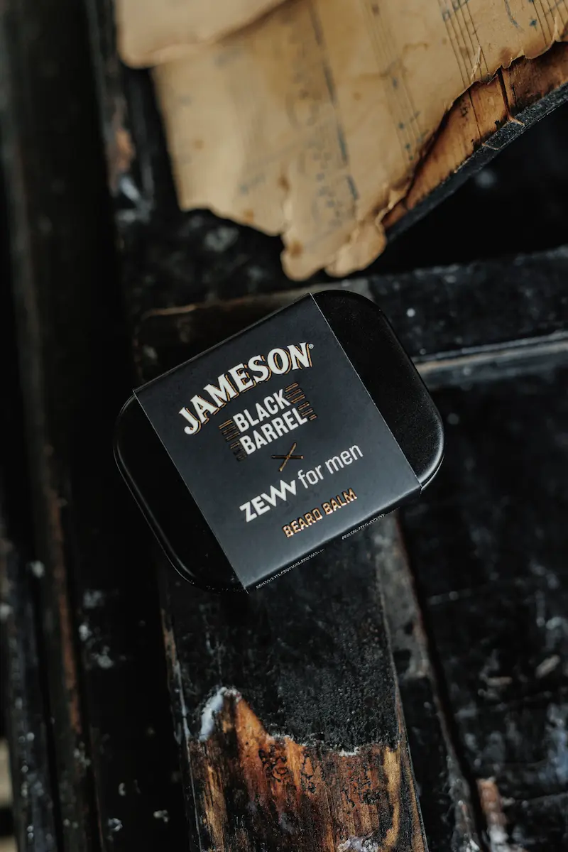 Бальзам для бороды Jameson Black Barrel x ZEW for men 80 мл