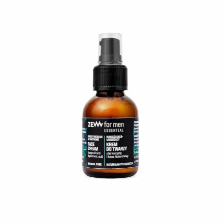 Увлажняющий крем для лица для сухой кожи ZEW for men
